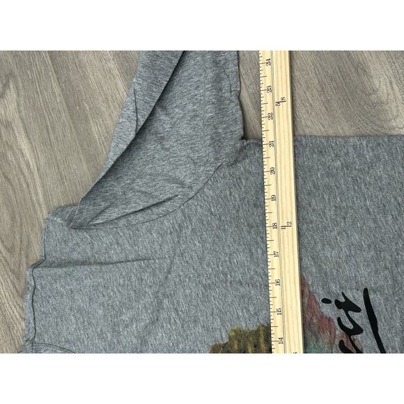 NWT FIORUCCI Classic Angels Gray Long Sleeve T-Shirt Tee Cherub Size XL - Picture 4 of 9